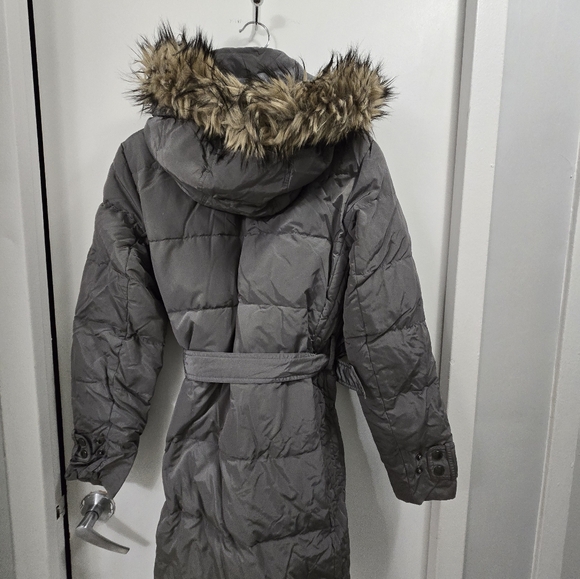 Womens Grey, Lands End winter jacket size small - Picture 2 of 3